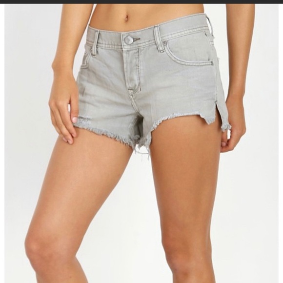 Like New Free People Black Shark Bite Shorts SZ 30 - Picture 8 of 8